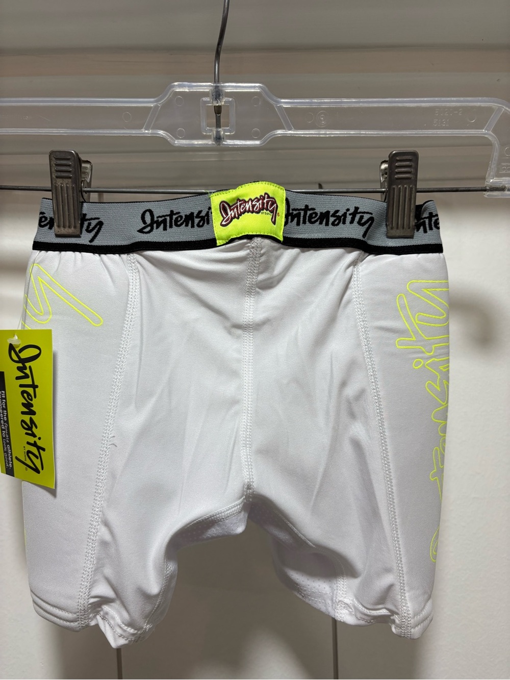 Intensity By soffe Girls 5-inch Stolen Base Low Rise Slider Shorts White Small